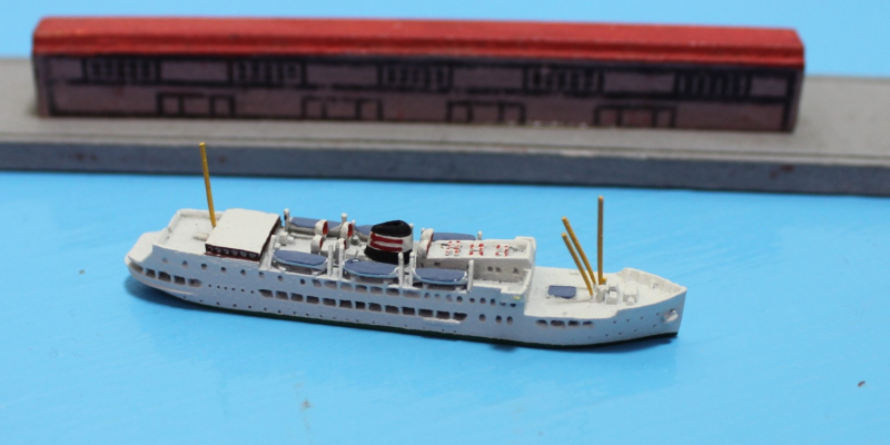 Passenger vessel "Nordland" ex "Harald Jarl" (1 p.) GER 1957 Albatros AL 81